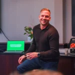 Rick Romijn aan het werk