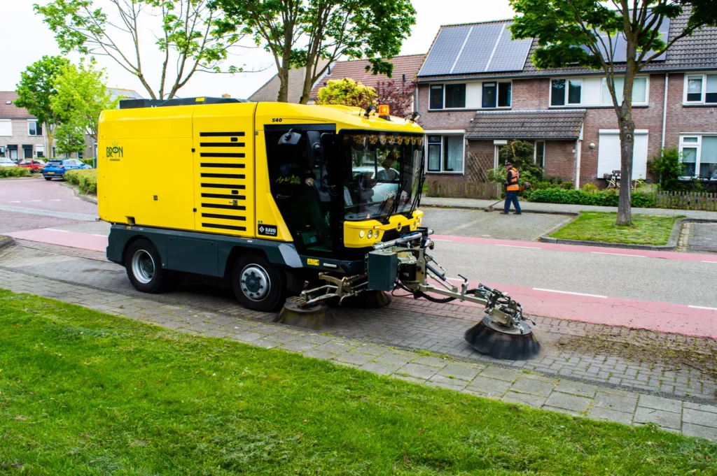 veegwagen chauffeur
