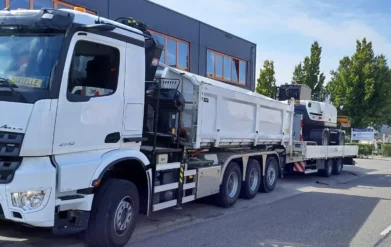 Vrachtwagenchauffeur groenvoorziening