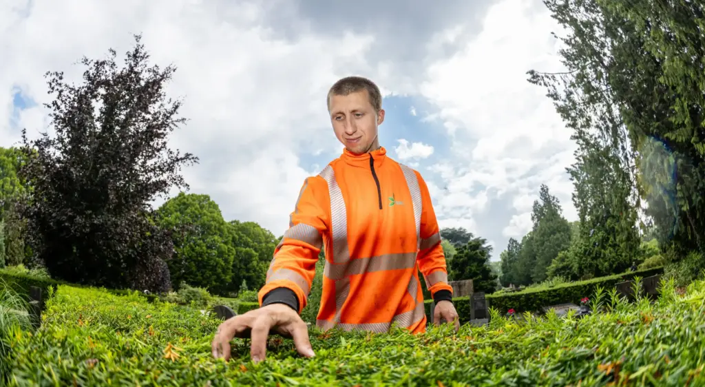 Werken in de groenvoorziening