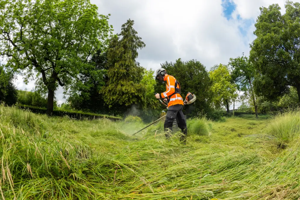 Bosmaaien in de groenvoorziening