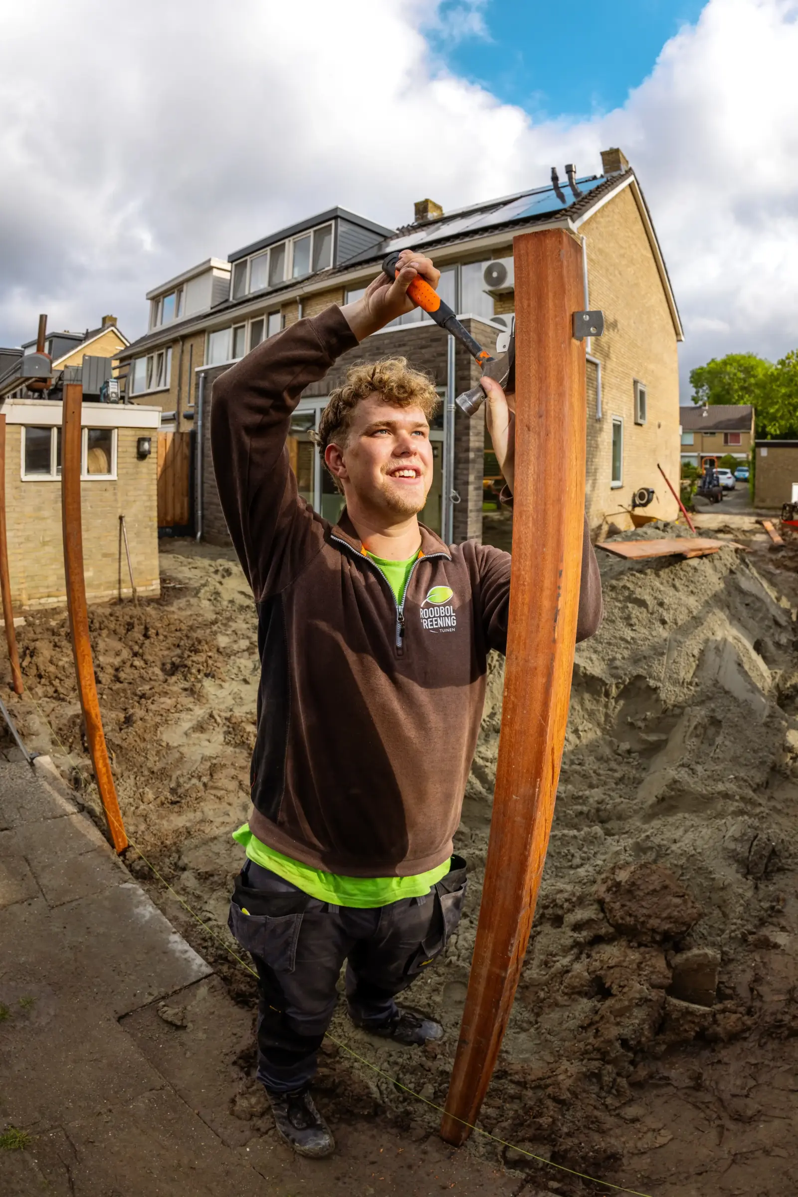 Meewerkend voorman hovenier in Eindhoven